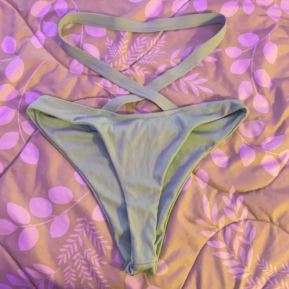 two piece bathing suit